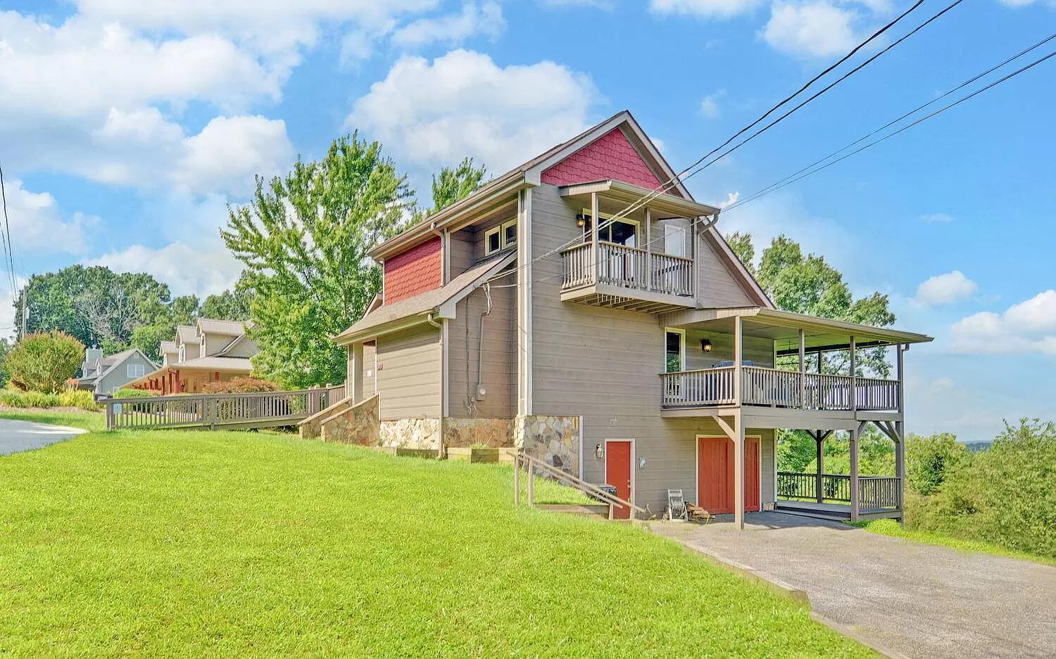 Birds Eye Cabin - Sunset & Starry Retreat Pet Friendly W Private Hottub, Fire Pit And Game Room Ellijay Dış mekan fotoğraf