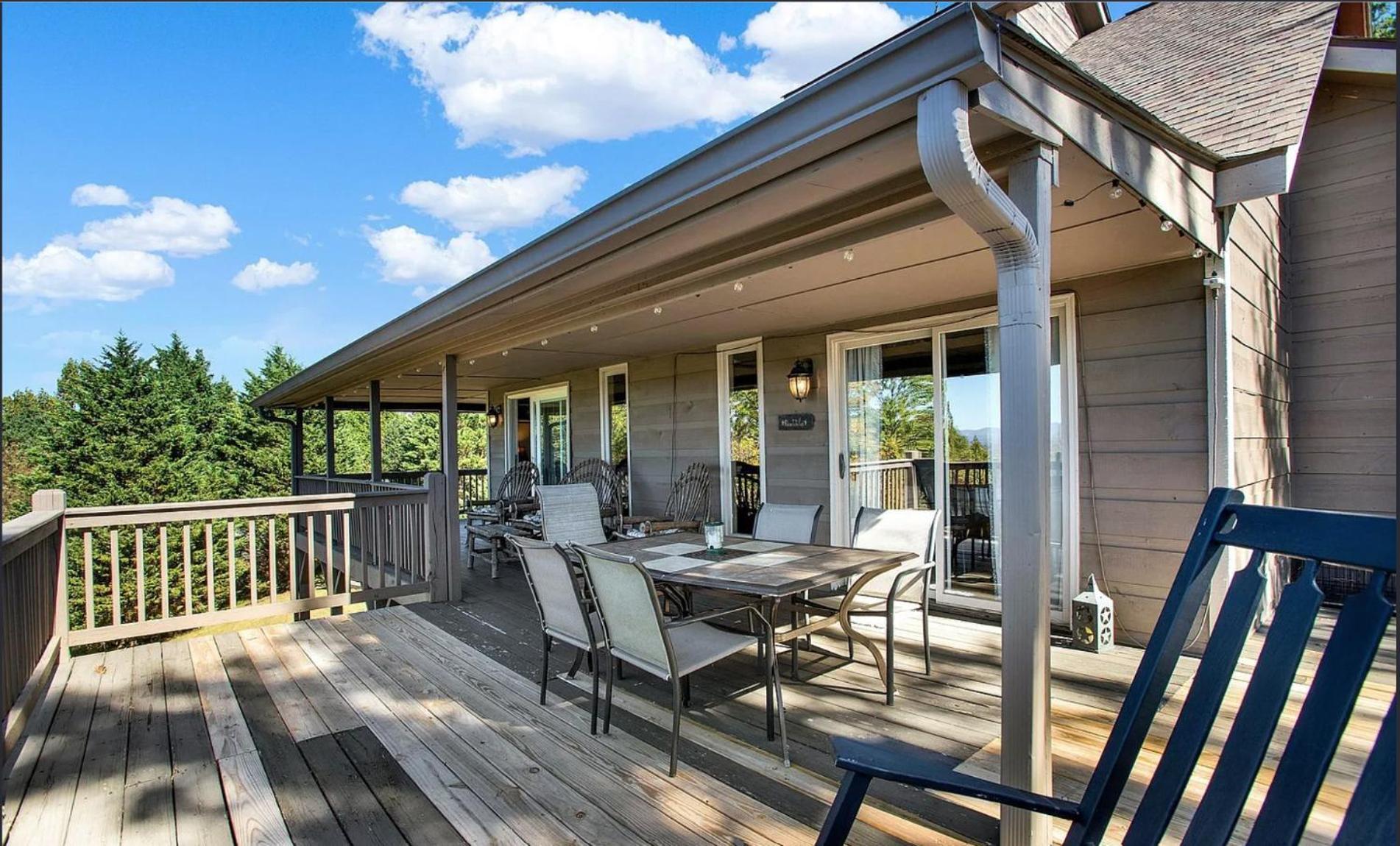 Birds Eye Cabin - Sunset & Starry Retreat Pet Friendly W Private Hottub, Fire Pit And Game Room Ellijay Dış mekan fotoğraf